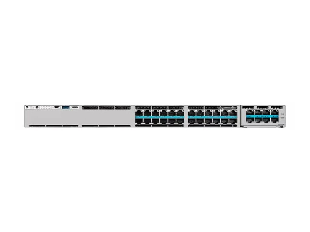 C9300X-24HX-E - Cisco Catalyst 9300X Switch L3 managed, 24 x 100/1000/2.5G/5G/10GBase-T (UPOE+)