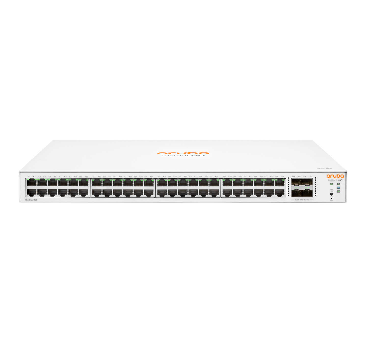 JL814A - HPE Instant On 1830 48G 4SFP Switch, Gigabit Ethernet, Web Managed