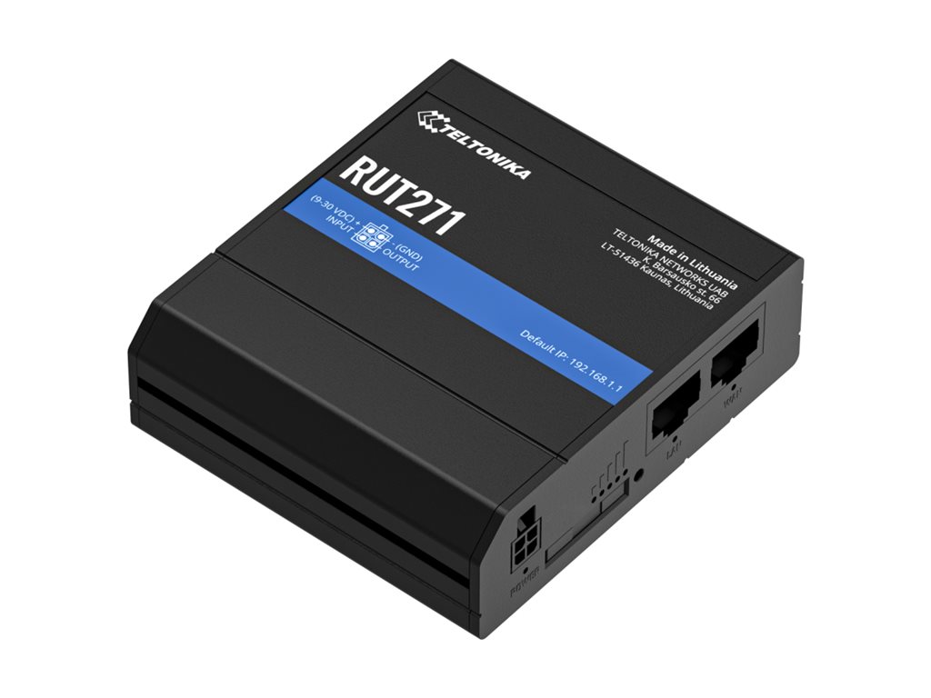RUT271200000 - Teltonika RUT271 - Wireless router - Network - WWAN