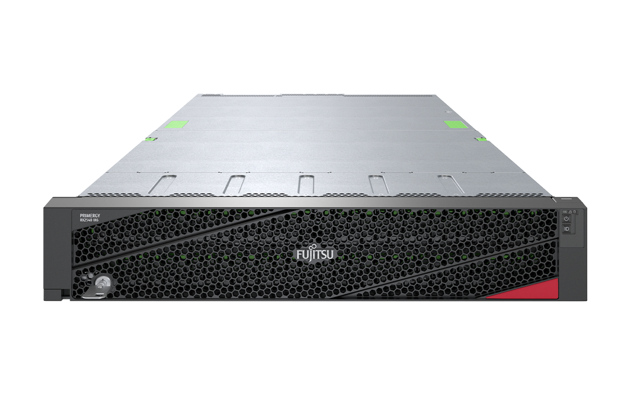 VFY:R2537SC350IN - Fsas Technologies Fujitsu PRIMERGY RX2530 M7 - Server - Rack-Montage - 1U - de doble procesador - 1 x Xeon Gold 5415+ / 2.9 GHz - RAM 32 GB - SATA - Hot-Swap 6.4 cm (2.5")
