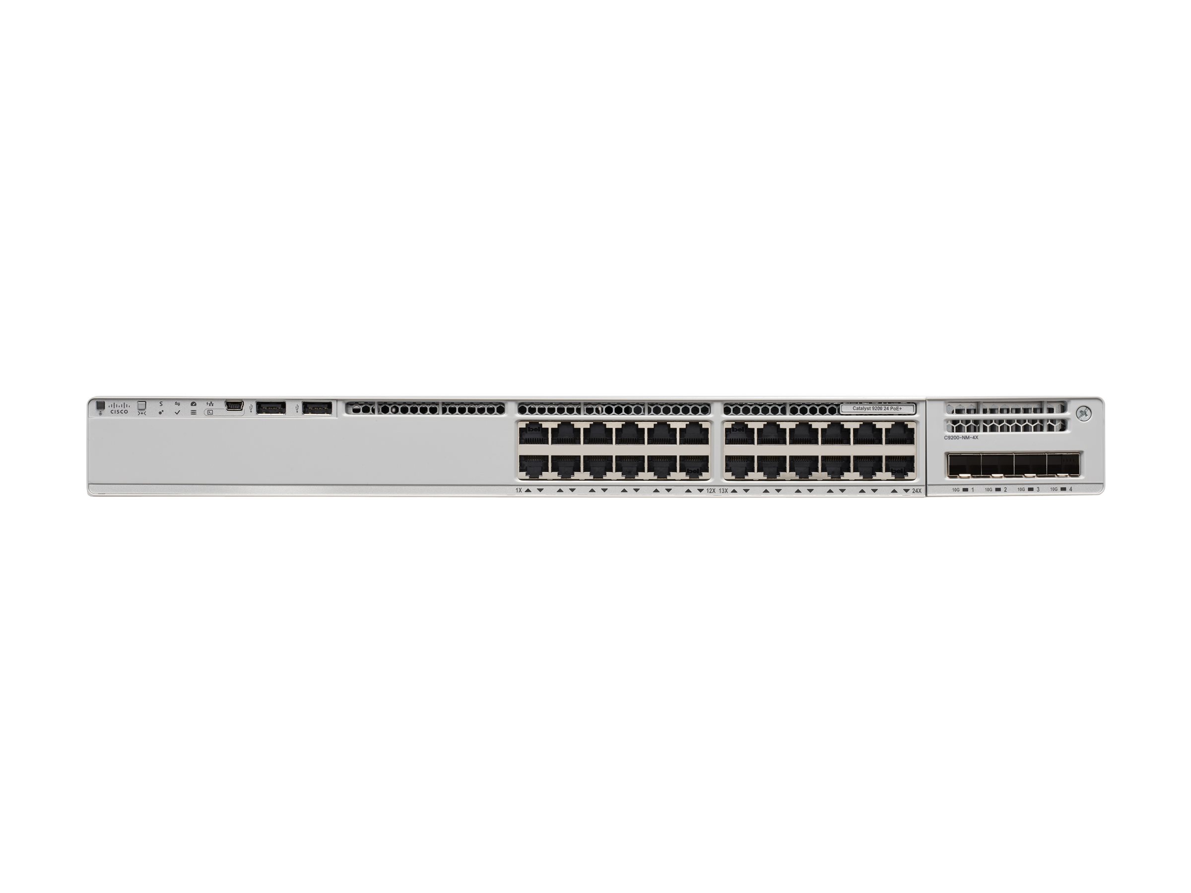 C9200-24P-E - Cisco Catalyst 9200 Switch, L3, Smart, 24x 10/100/1000 (PoE+)