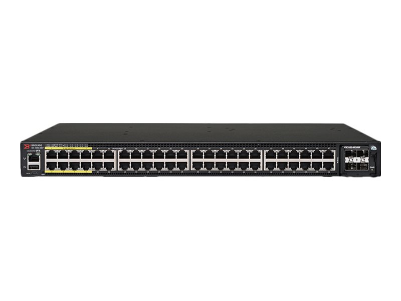 ICX7450-48-E - Brocade Ruckus ICX 7450-48 - Switch - L3 - managed