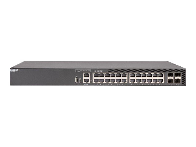 ICX8200-24 - Ruckus ICX 8200 - Switch - L3 - managed - 24 x 10/100/1000 + 4 x 25 GbE SFP28 (Stacking / Uplink)