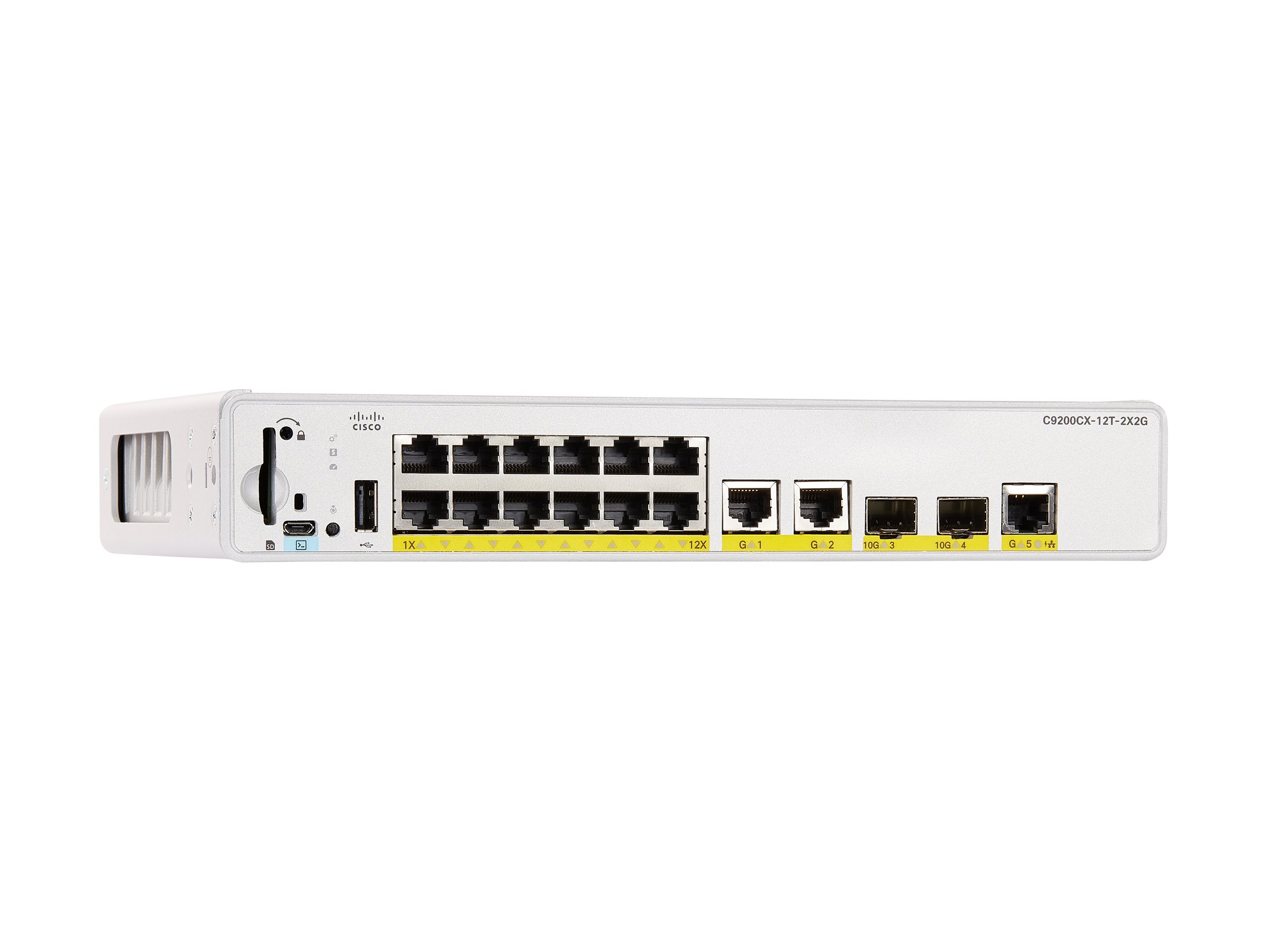 C9200CX-12T-2X2G-A - Conmutador Cisco Catalyst 9200CX - 12 puertos - Gestionado L3