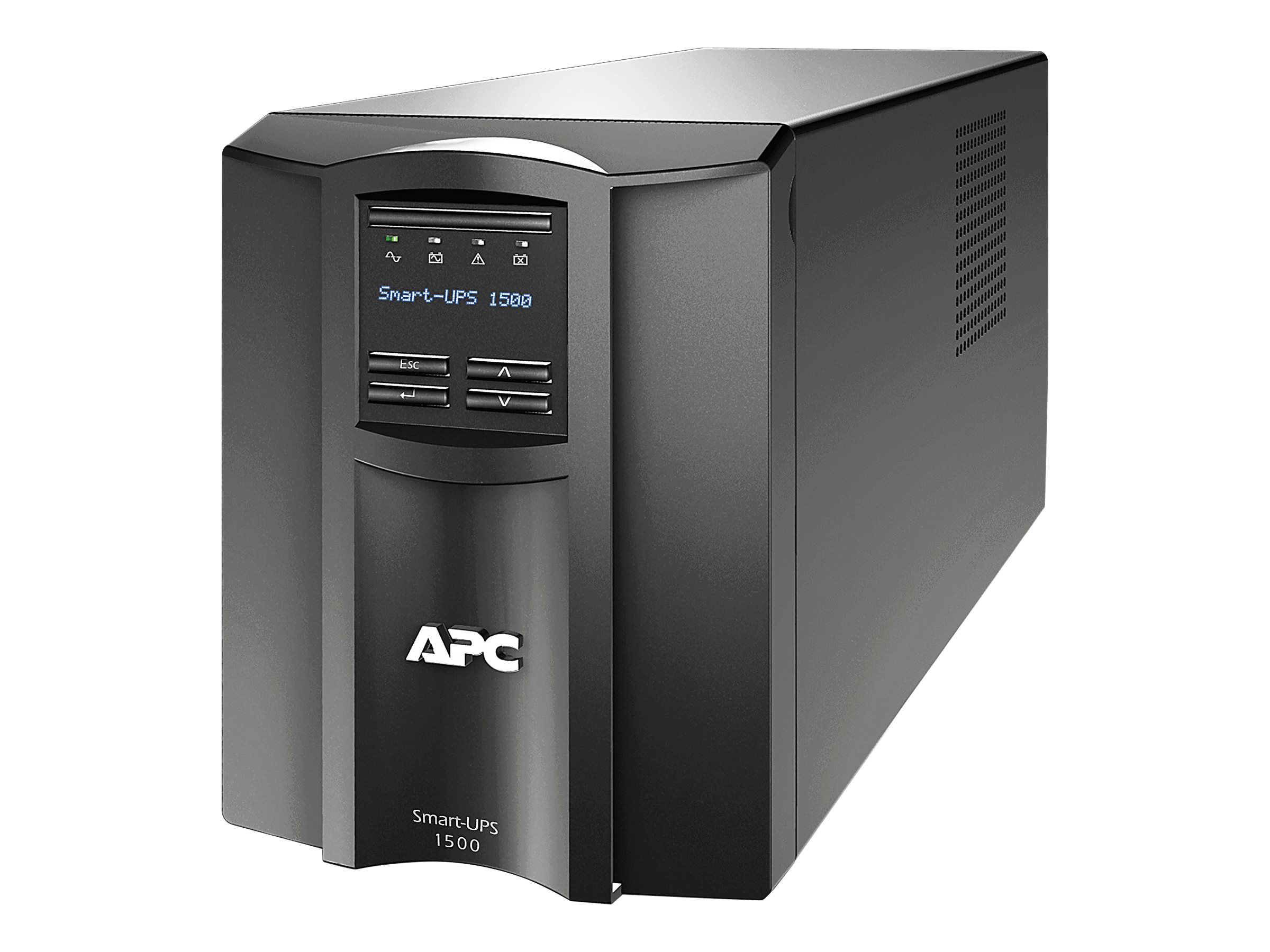 SMT1500ICR - APC Smart-UPS - UPS - line-interactive, tower, IEC C13 sockets, SmartConnect port, SmartSlot, AVR, LCD