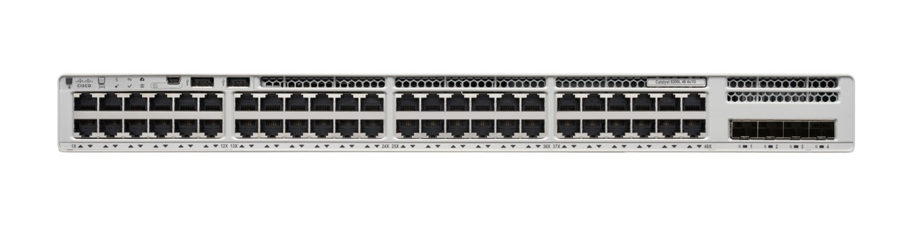 C9200L-48T-4X-E - Switch Cisco Catalyst 9200L - 48 porte - Gestito L3