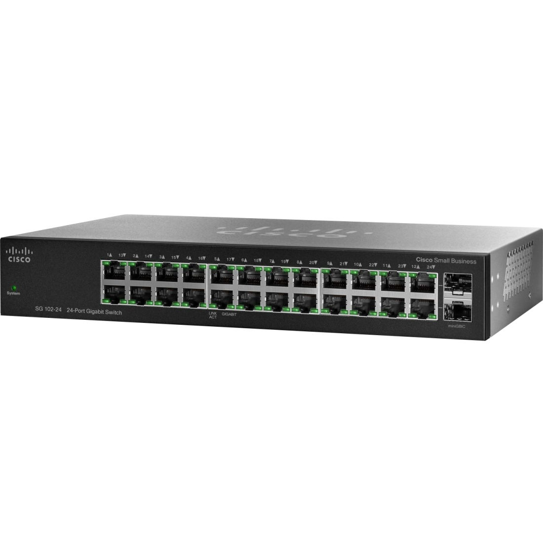 SG102-24-EU - Cisco SG 102-24 Switch, unmanaged