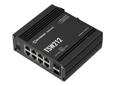 TSW212000000 - Teltonika TSW212 - Switch - managed - 8 x 10/100/1000