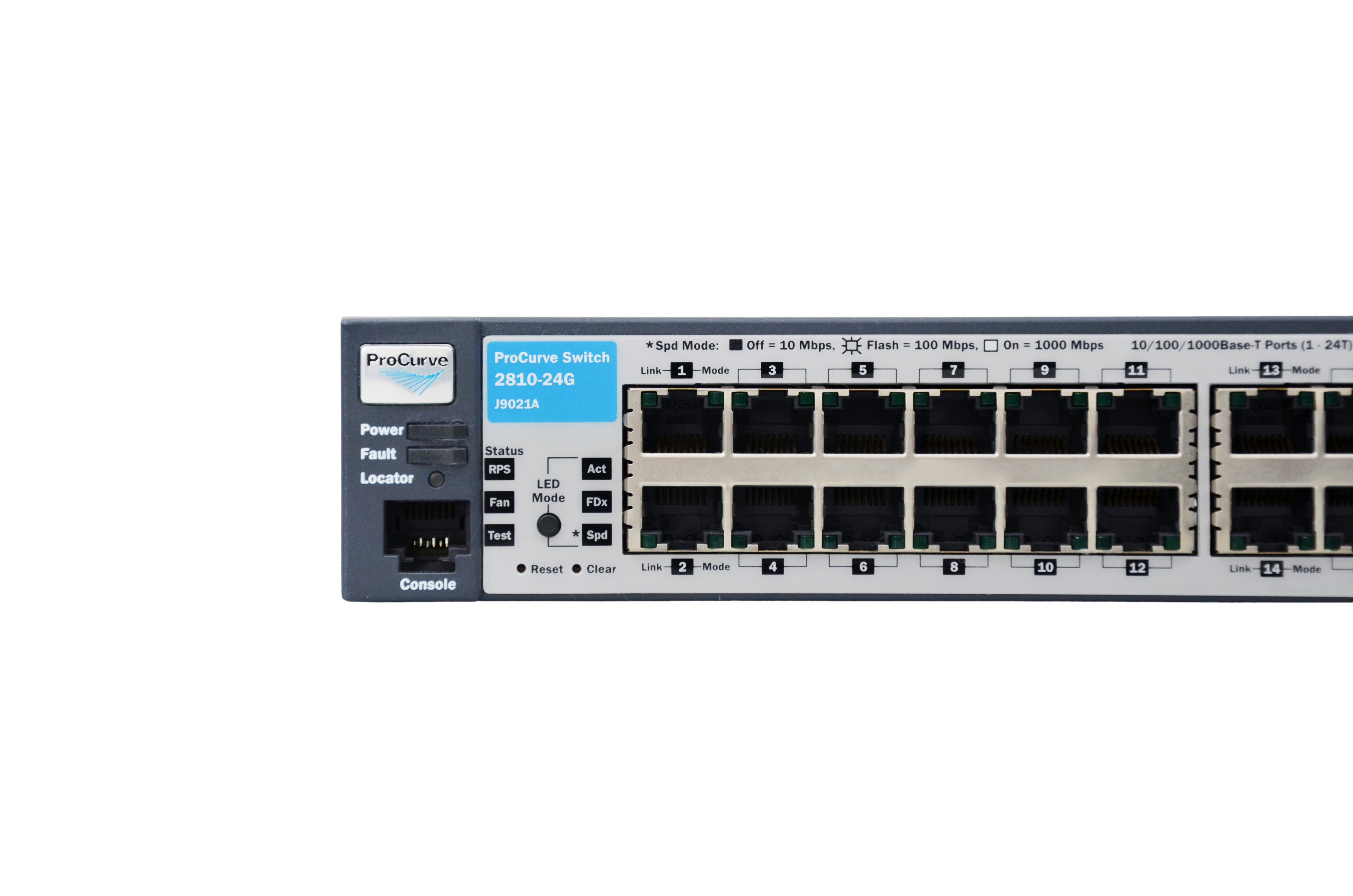J9021A - Conmutador HPE - 24 puertos - Gestionado de capa 2