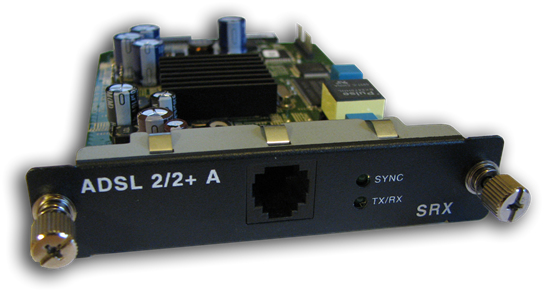 SRX-MP-1ADSL2-A - Juniper ADSL2+ Mini-Physical Interface Module (Mini-PIM)