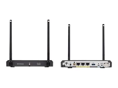 C1109-2PLTEGB - Cisco ISR 1109 Router, Integrated Services, 2-port LTE, GbE WAN/LAN, Wi-Fi, VPN