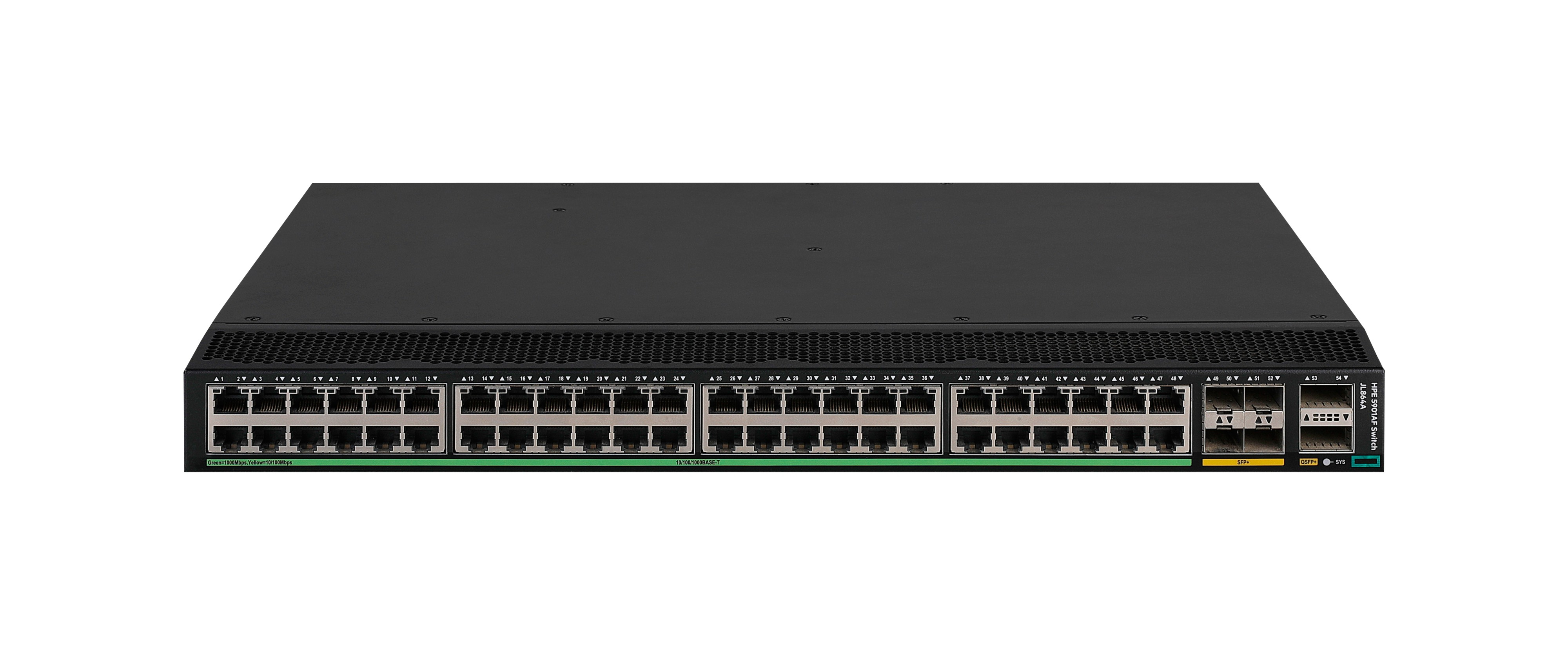 JL864A - HPE FlexFabric 5901AF 48-Port 1GBaseT 4XG 2QSFP+ Switch