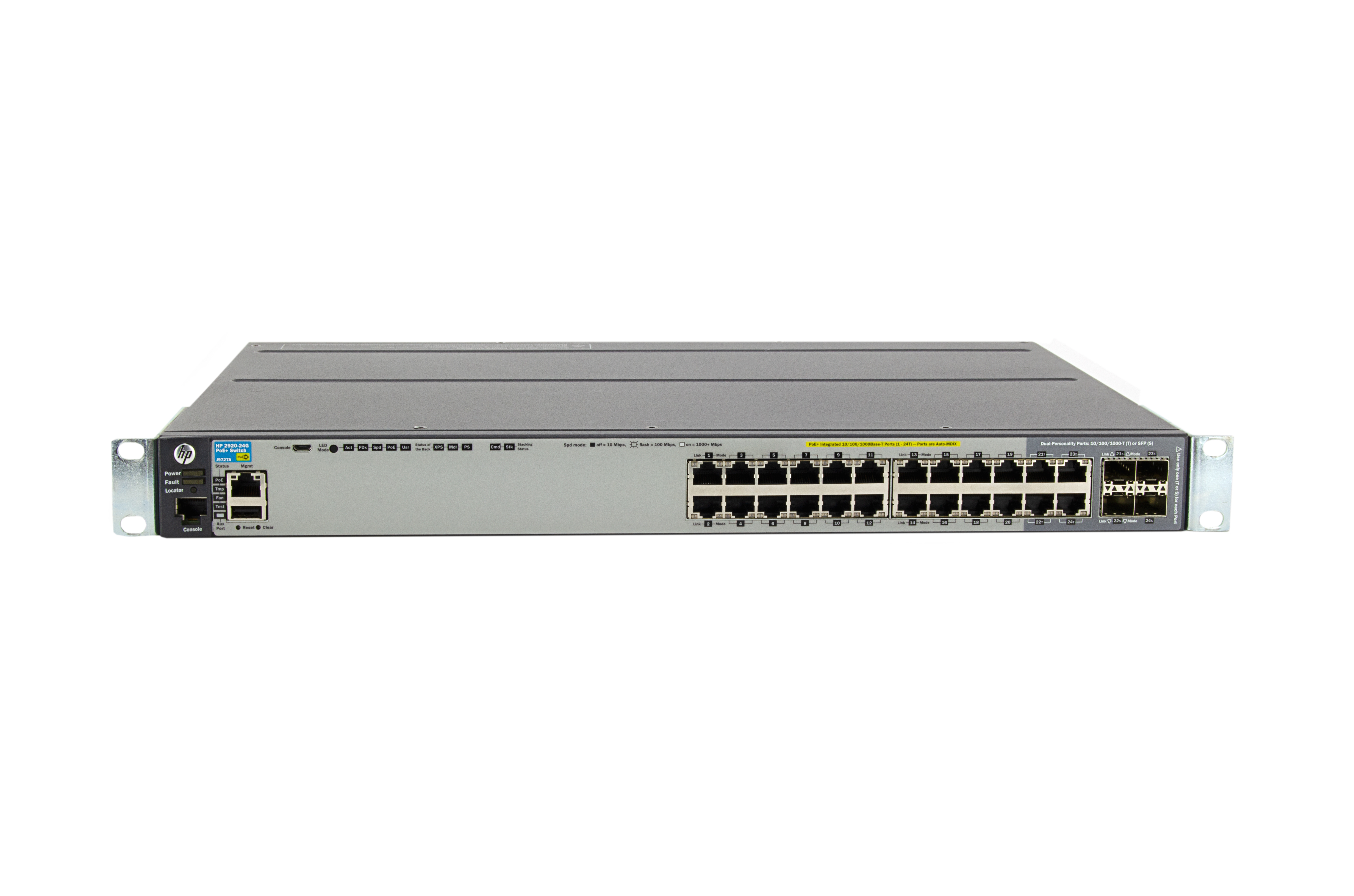 J9727A - Conmutador HPE - 24 puertos - Gestionado de capa 2 - PoE+