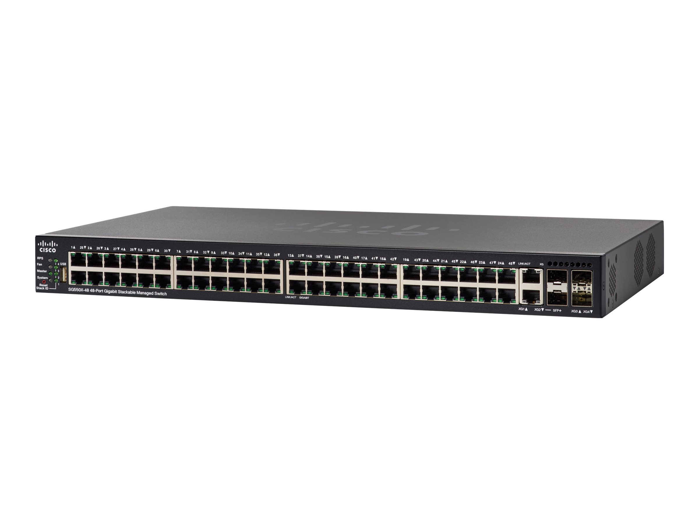 SG550X-48MP-K9 - Cisco 550X Series SG550X-48MP - Switch - L3 - managed - 48 x 10/100/1000 (PoE+)