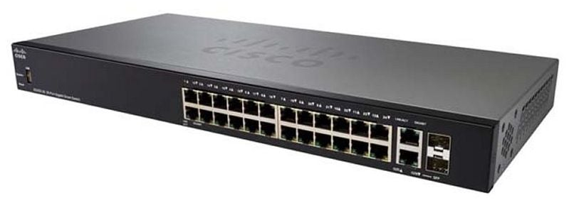 SG550X-24P-K9-EU - Commutateur Cisco Business 550 - 24 ports - Géré L3 - PoE+
