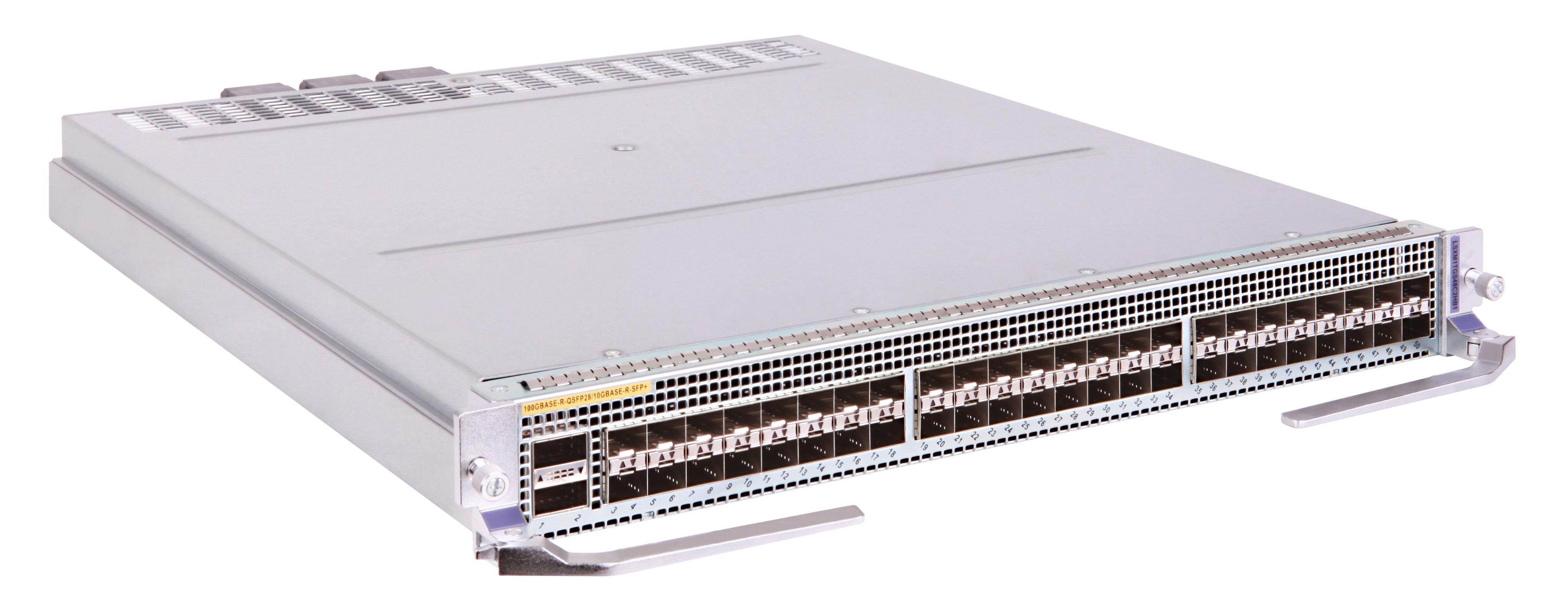 JH360A - HPE FlexFabric 12900E 48-port 1/10GbE SFP+ 2-port 100GbE QSFP28 HB Module