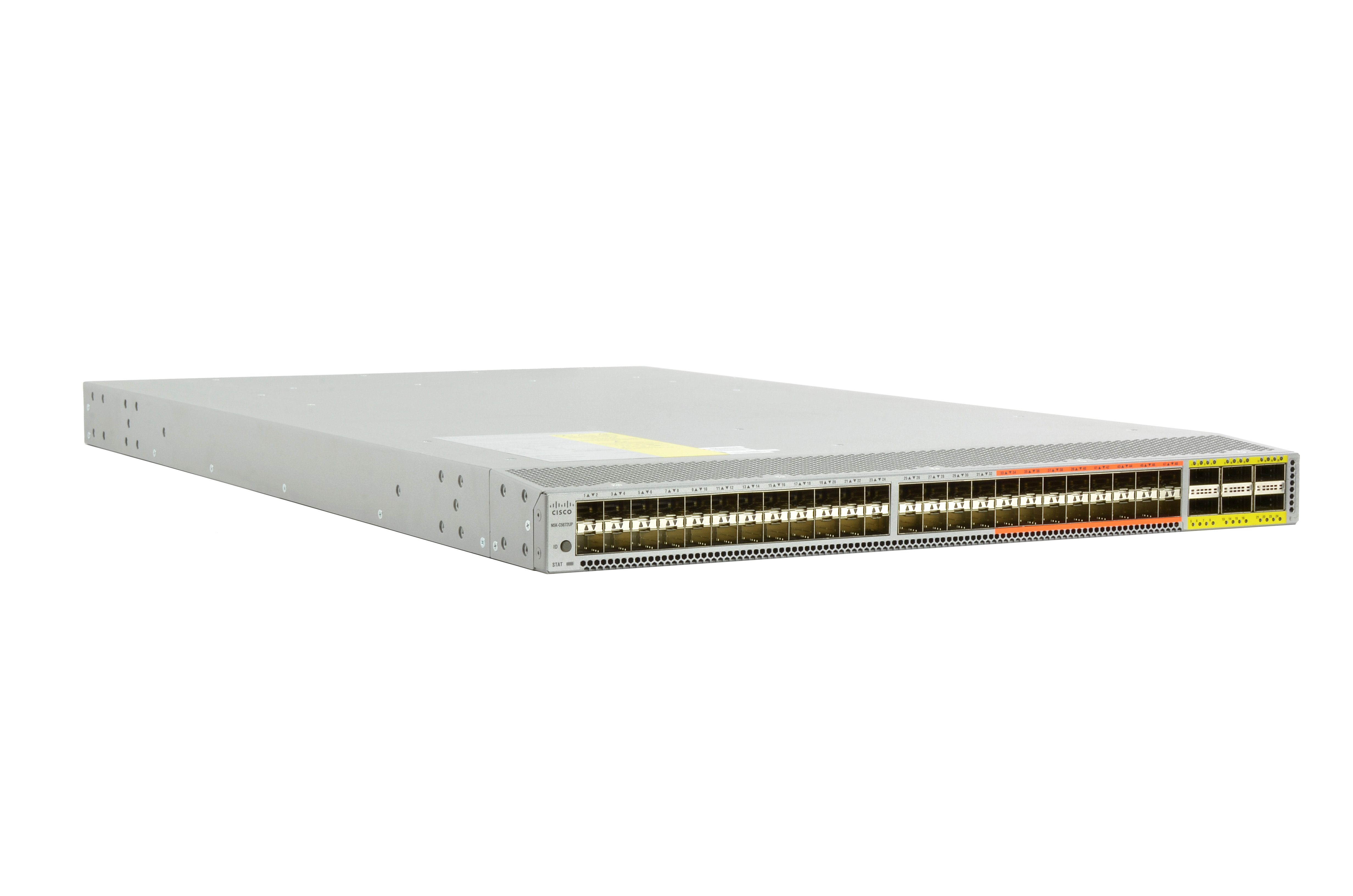 N5K-C5672UP - Cisco Nexus 5672UP Switch, L3 Managed, 32x 1/10G SFP+, 16x 1/10GbE, 2/4/8G FC/FCoE SFP+, 6x 40GbE/FCoE QSFP+