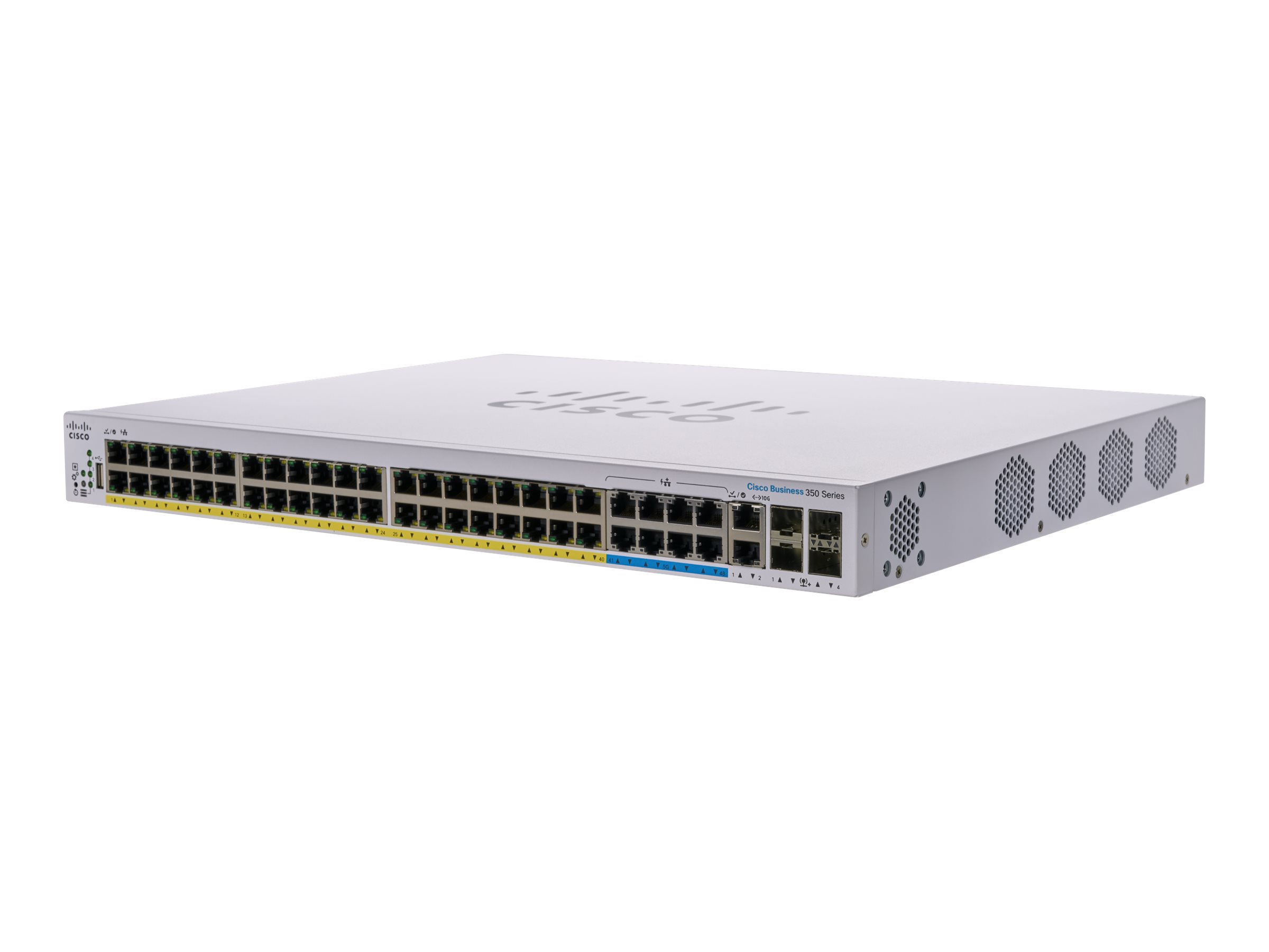 CBS350-48NGP-4X-EU - Cisco Business 350 Switch, L3, 40x 10/100/1000 (PoE+)
