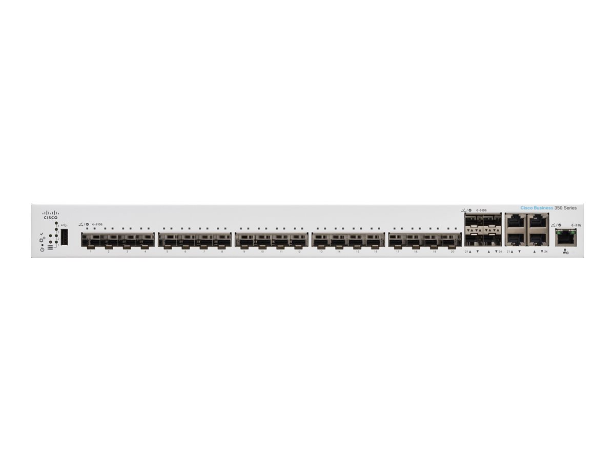 CBS350-24XS-EU - Cisco Business 350 Series Switch, 24-Port 10G, Layer 3, Stackable
