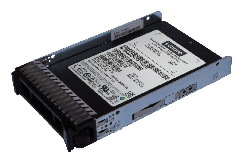 4XB7A90888 - Lenovo SSD - Mixed Use - 480 GB - Hot-Swap - 3.5" (8.9 cm)