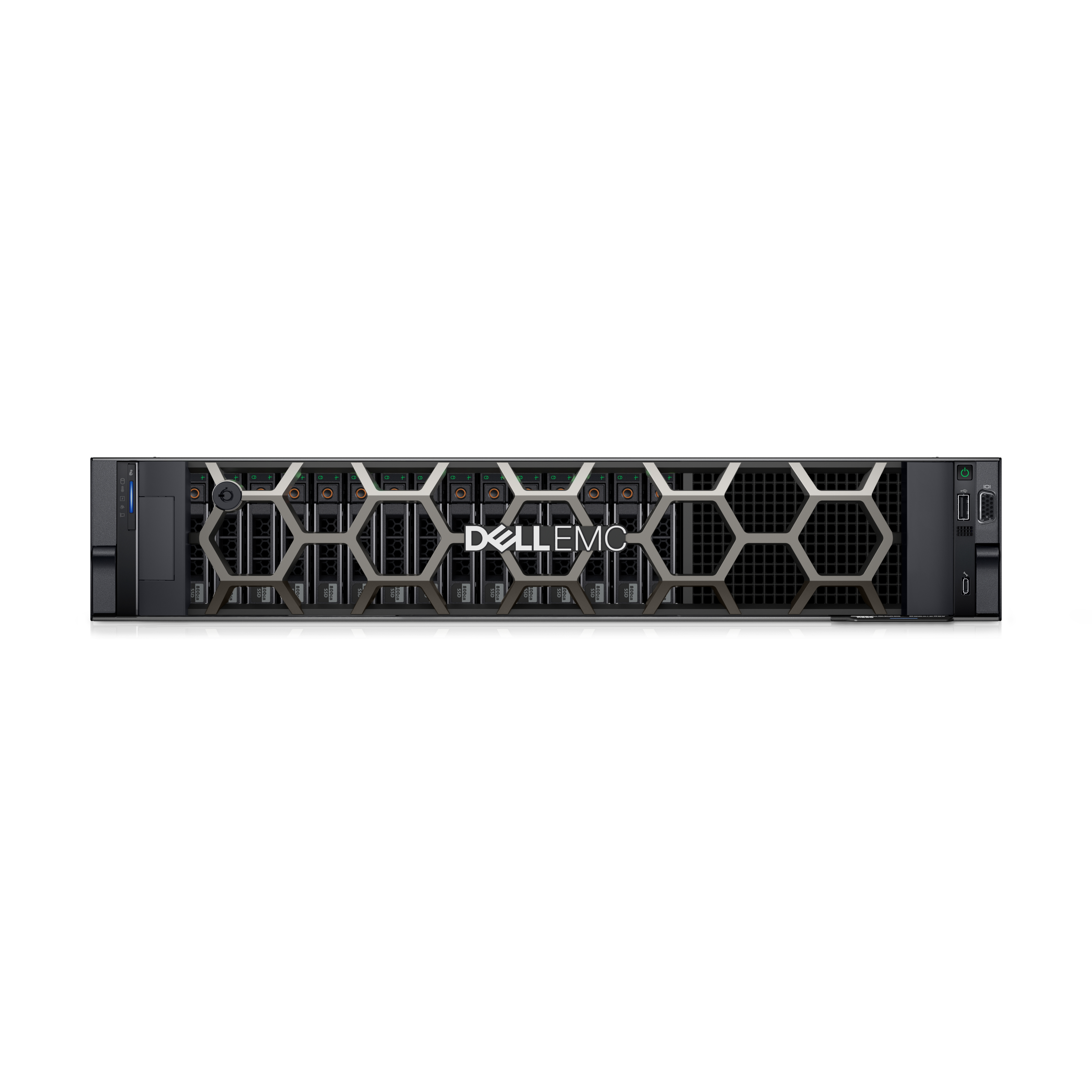 EMEA_PER550SPL6 - Dell PowerEdge R550 - Server - Rack-Montage - 2U - de doble procesador - 1 x Xeon Silver 4309Y / 2.8 GHz - RAM 16 GB - SAS - Hot-Swap 6.4 cm (2.5")