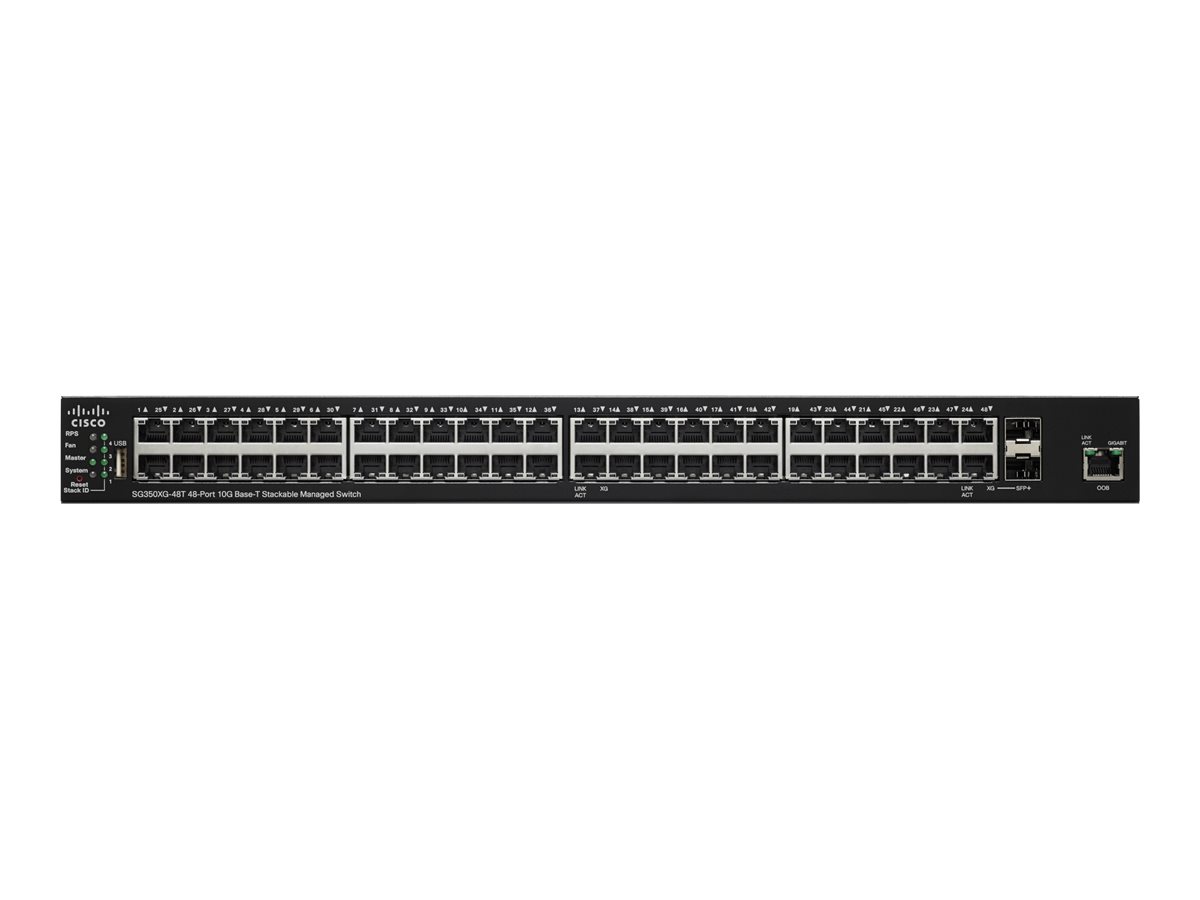 SG350XG-48T-K9-EU - Commutateur Cisco Business 350 - 48 ports - Géré L2
