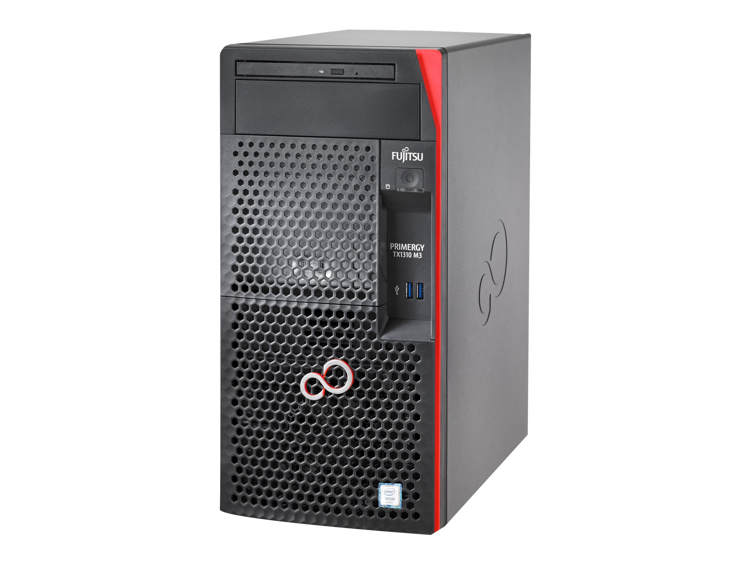 VFY:R1334SC320IN - Fsas Technologies Fujitsu PRIMERGY RX1330 M4 - Server - Rack-Montage - 1U - 1-Weg - 1 x Xeon E-2224 / 3.4 GHz - RAM 16 GB - SATA - Hot-Swap 8.9 cm (3.5")