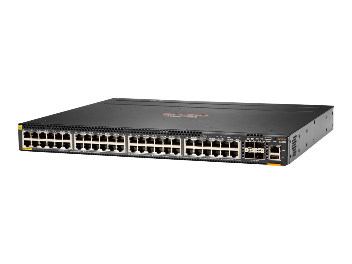 JL658A - Conmutador HPE Aruba CX 6300 - 24 puertos - Gestionado L3
