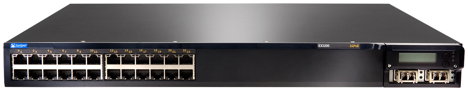 EX3200-24T-DC - Juniper EX 3200 24T - Switch - L3 - managed