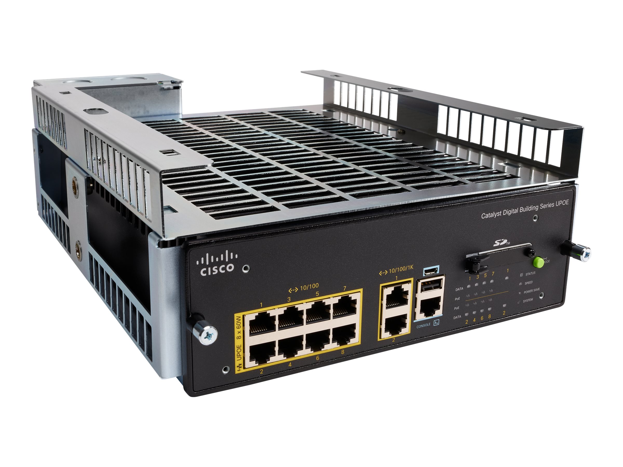 CDB-8U - Cisco Catalyst Digital Building - Switch - managed - 8 x 10/100 + 2 x 10/100/1000 (Uplink)