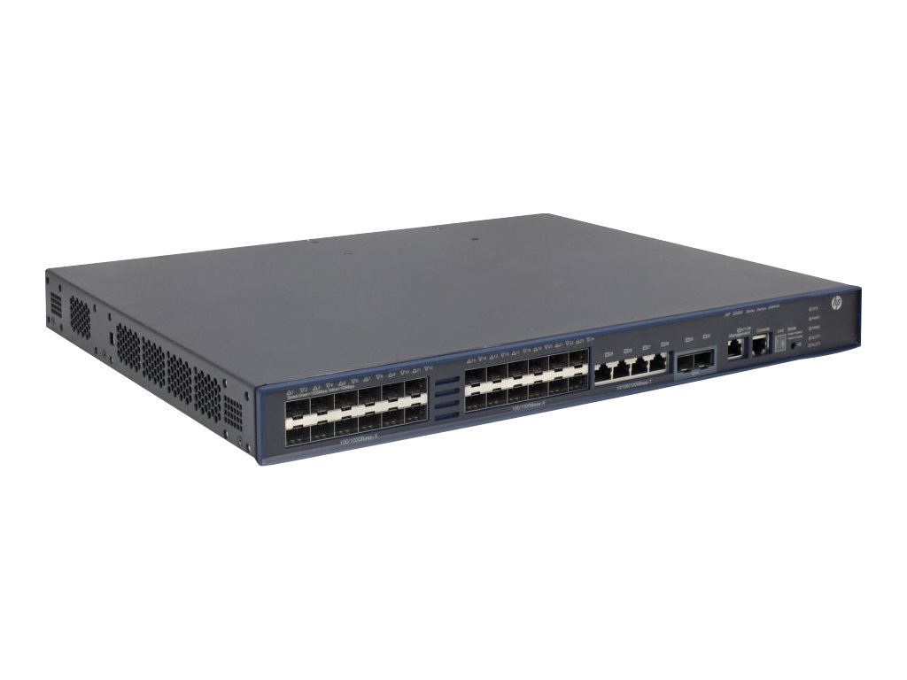 JG681A - HPE 5500-24G HI TAA-compliant Switch with 2 Interface Slots