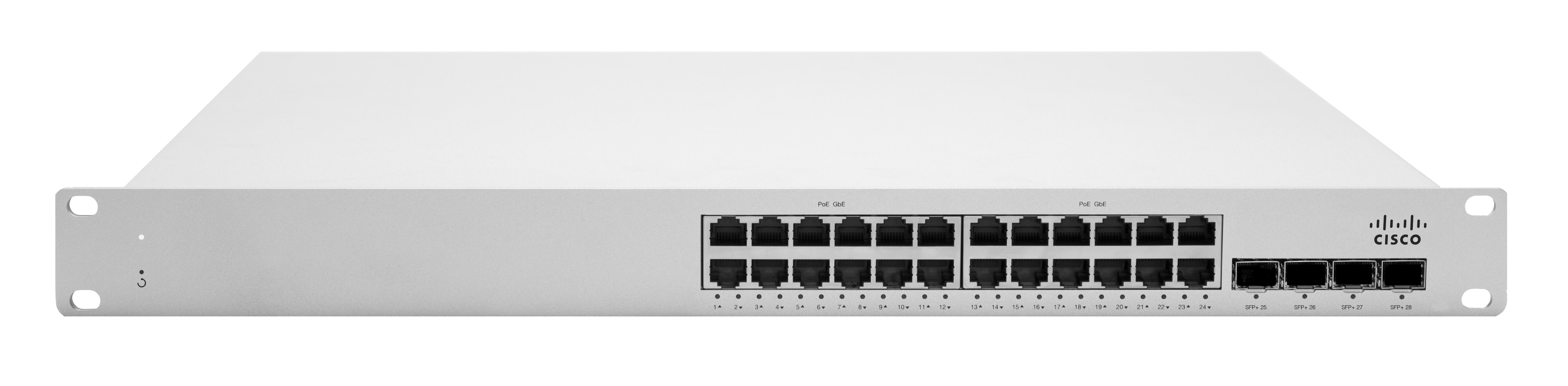 MS225-24P-HW - Cisco Meraki MS225-24P Switch, 24 x 10/100/1000 PoE+
