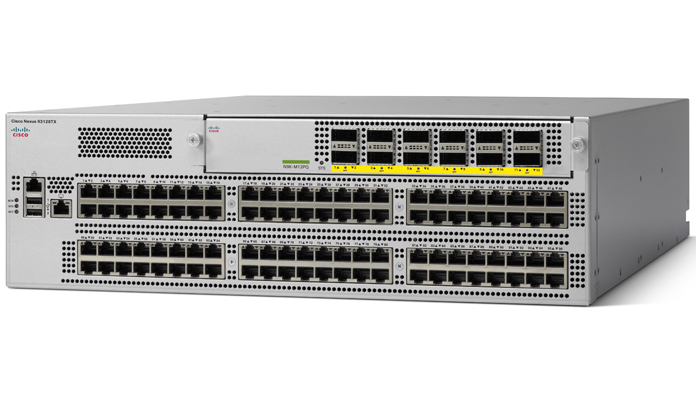 N9K-C93128TX - Cisco Nexus 93128TX Switch, L3, 96x 1G/10G SFP+ + 8x 40G QSFP+