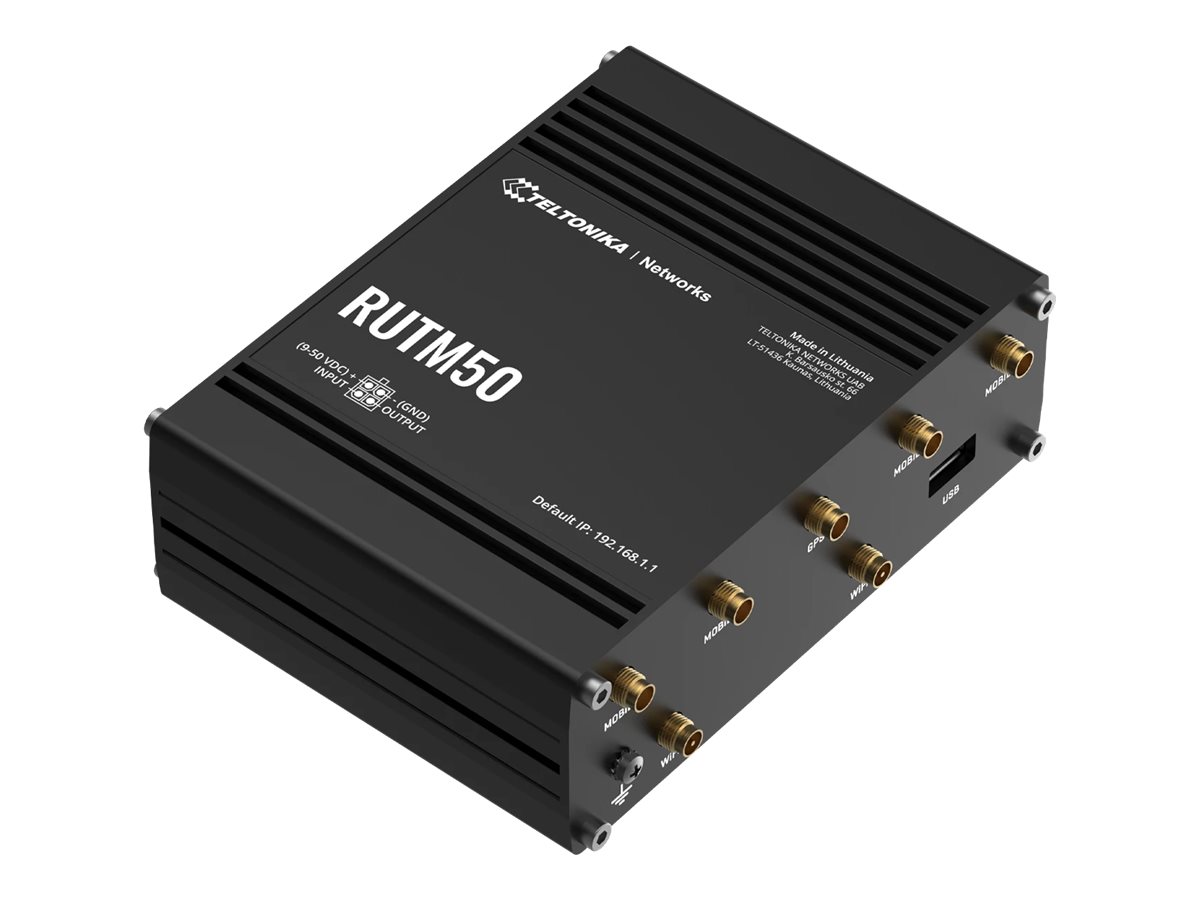 RUTM50000000 - Teltonika RUTM50 - Wireless router with 4-port Switch