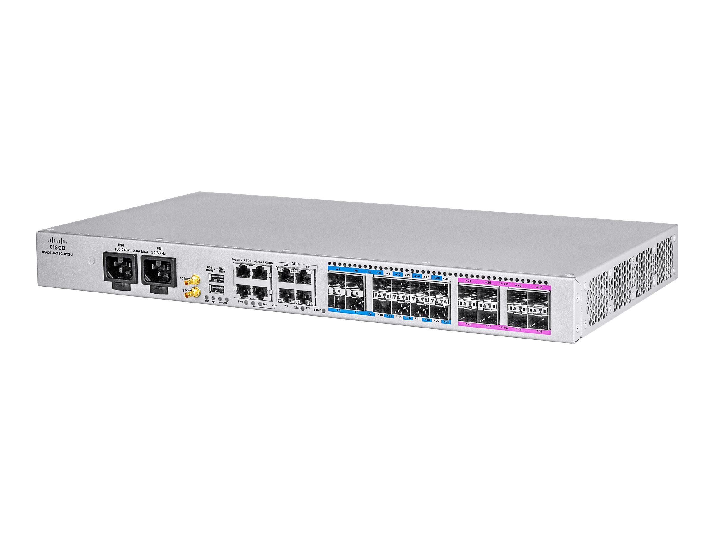 N540X-8Z16G-SYS-A - Cisco Network Convergence System 540 - 10GbE, 25GbE router