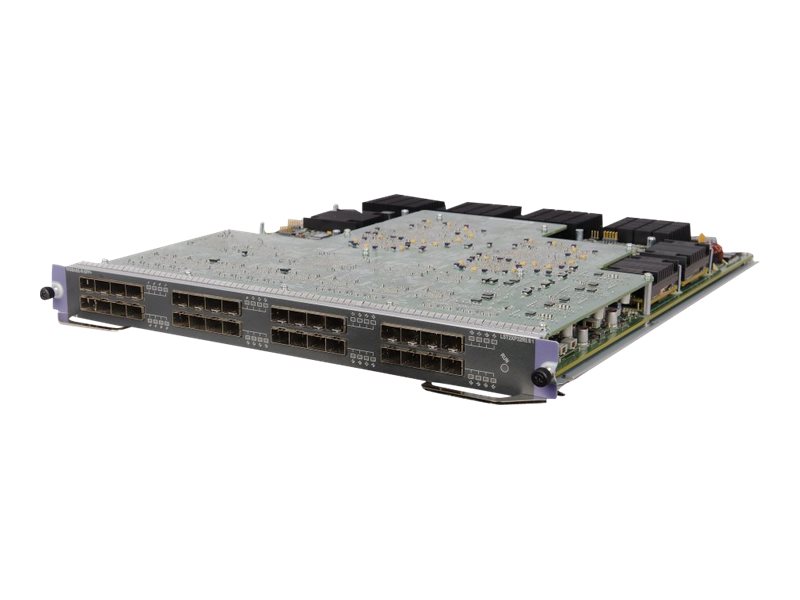 JC064A - HPE Module d'extension + 32 x SFP+ - pour HPE 12508