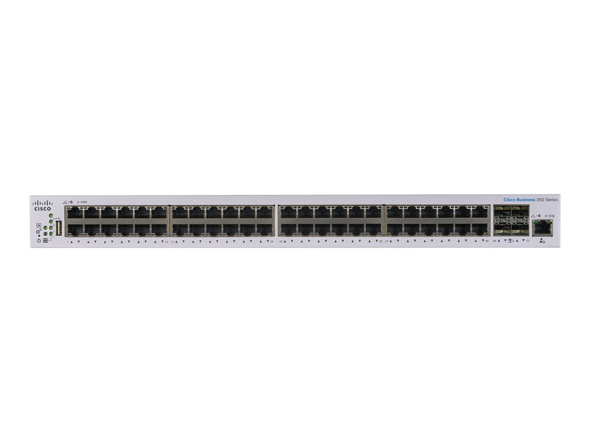 CBS350-48XT-4X-EU - Commutateur Cisco Business 350 - 48 ports - Géré L3
