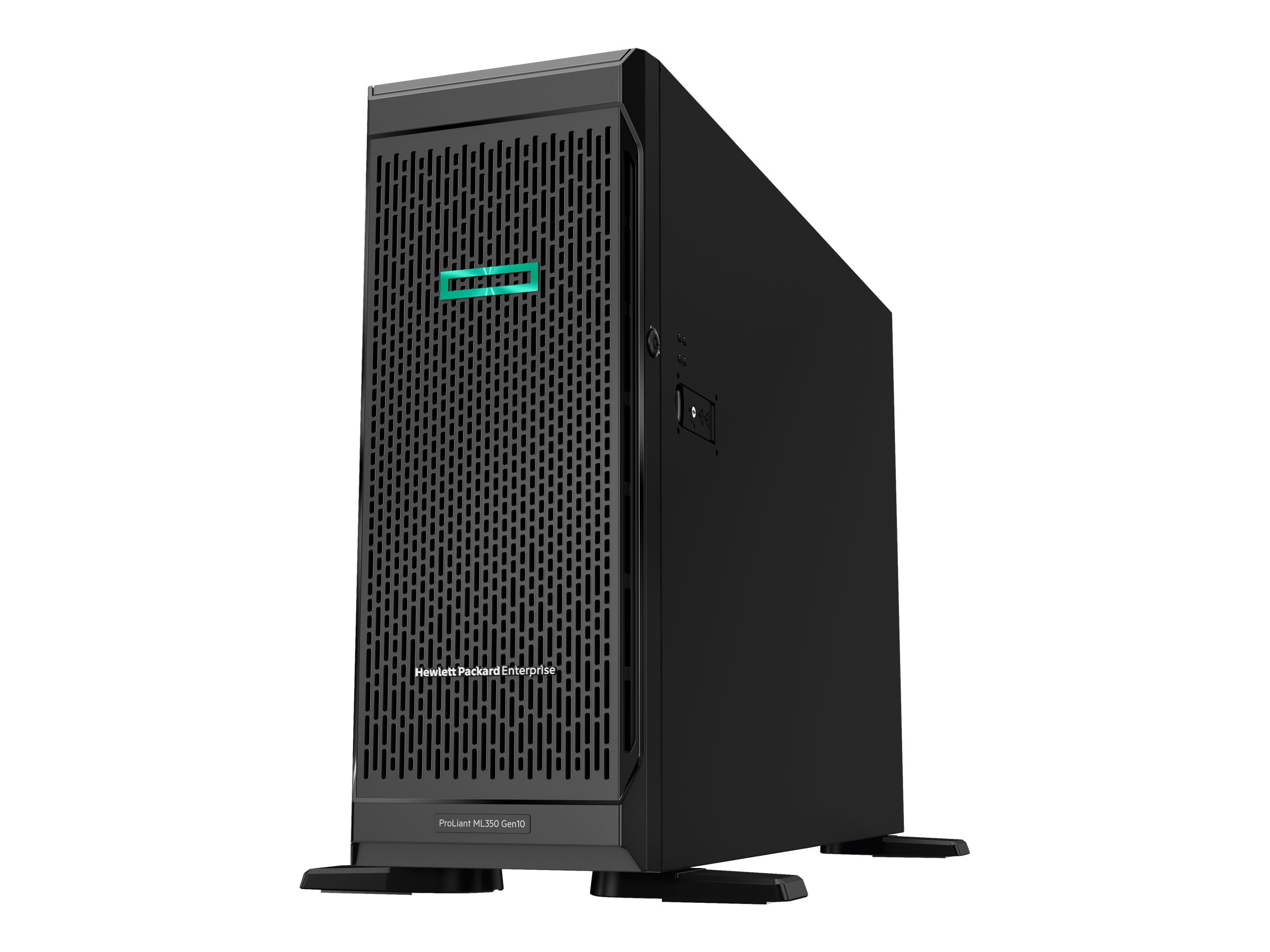 P21788-421 - HPE ProLiant ML350 Gen10 Base - Server - Tower - 4U - de doble procesador - 1 x Xeon Silver 4210R / 2.4 GHz - RAM 16 GB - SAS - Hot-Swap 6.4 cm (2.5")