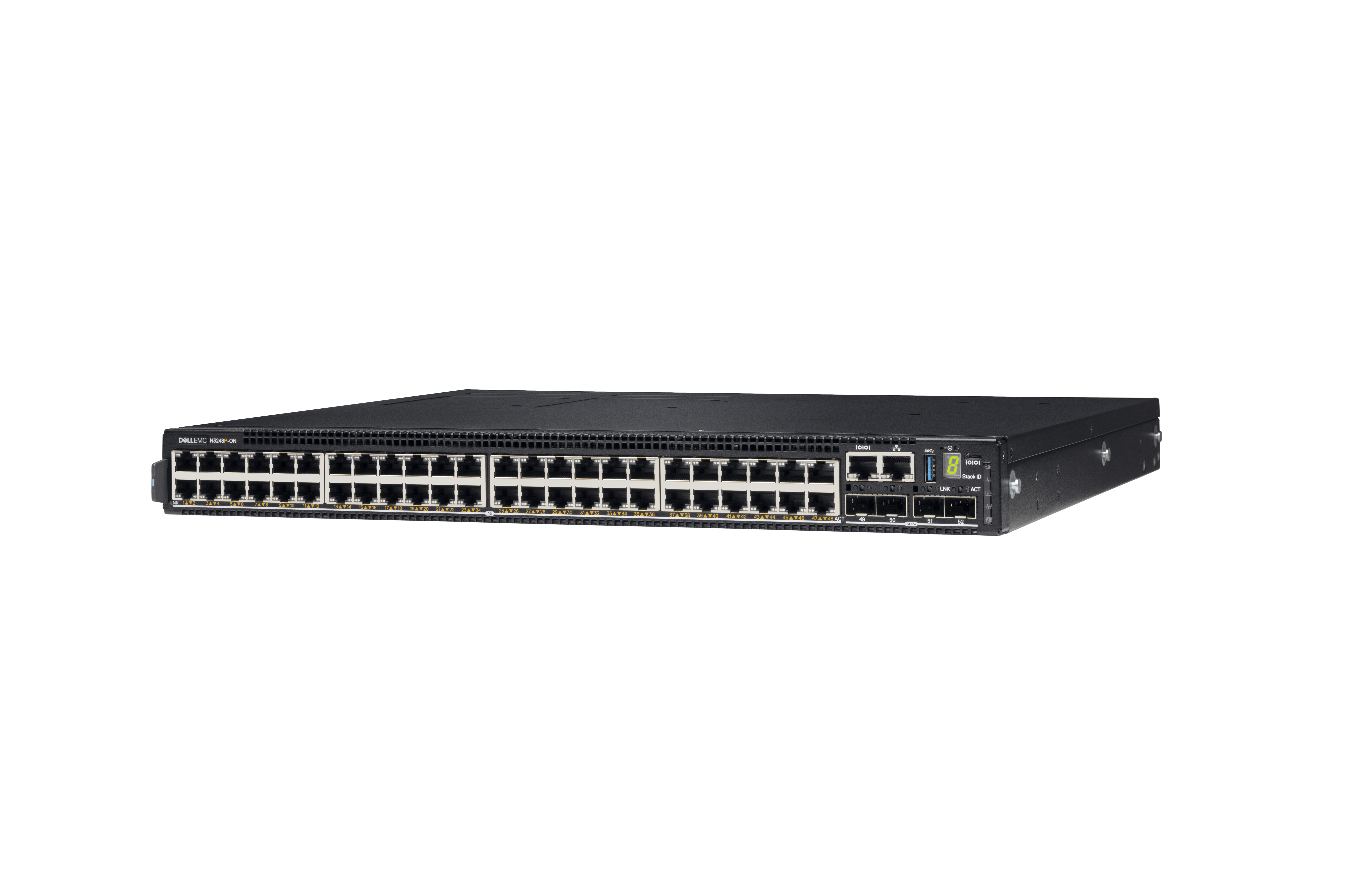 210-ASPR - Dell PowerSwitch N3248P-ON - Switch - L3 - managed - 48 x 10/100/1000 (PoE+)