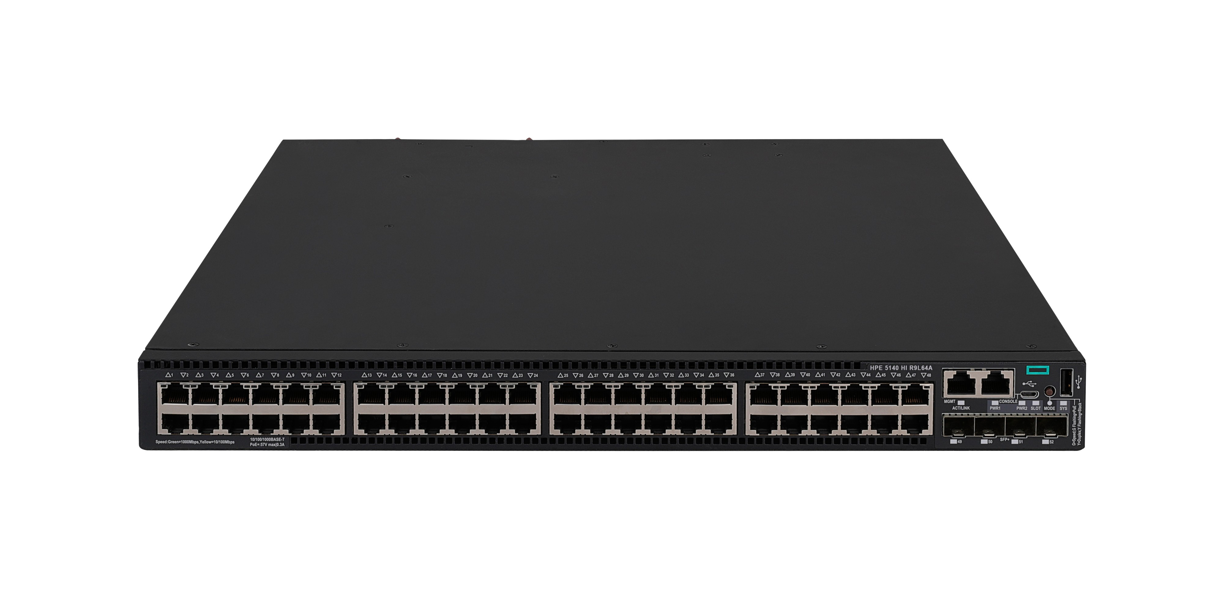 R9L64A - HPE FlexNetwork 5140 HI - Switch - 1 Slot - L3
