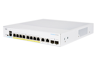CBS350-8FP-E-2G-EU - Commutateur Cisco Business 350 - 10 ports - Géré L3 - PoE+