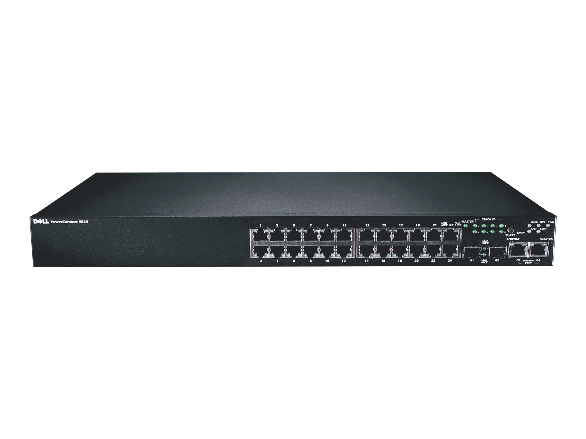210-19768 - Dell PowerConnect 3524 - Switch - managed - 24