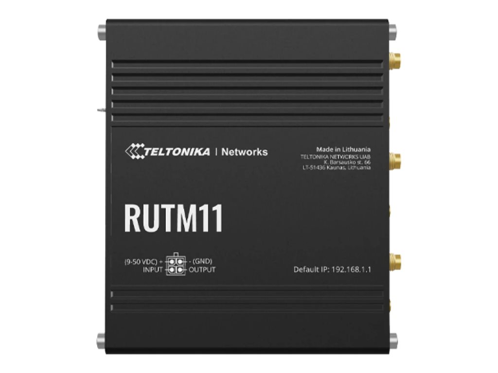 RUTM11000000 - Teltonika RUTM11 - Wireless Router - WWAN 4-port Switch