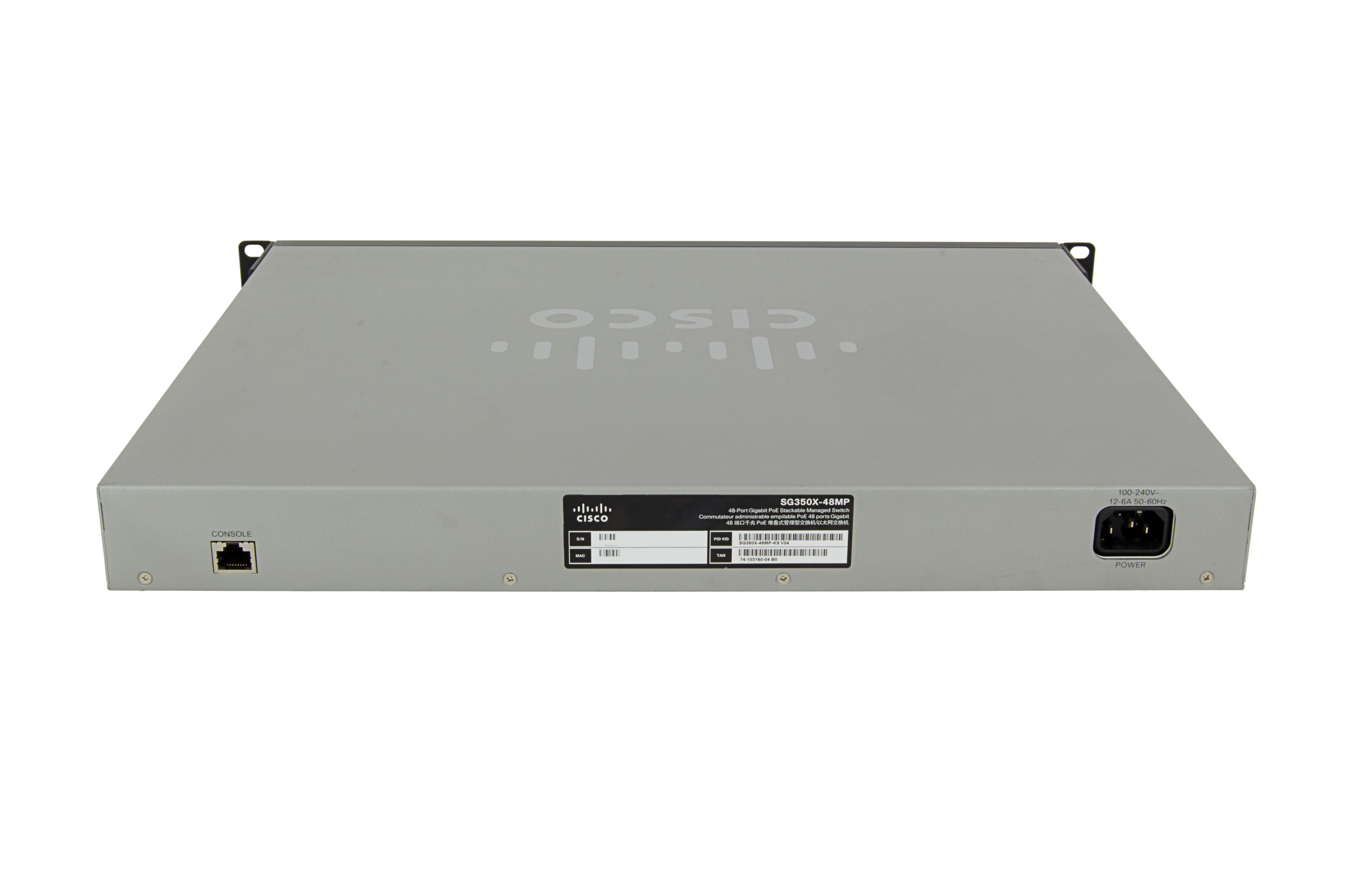 SG350X-48MP-K9-EU - Commutateur Cisco Business 350 - 48 ports - Géré L2 - PoE+