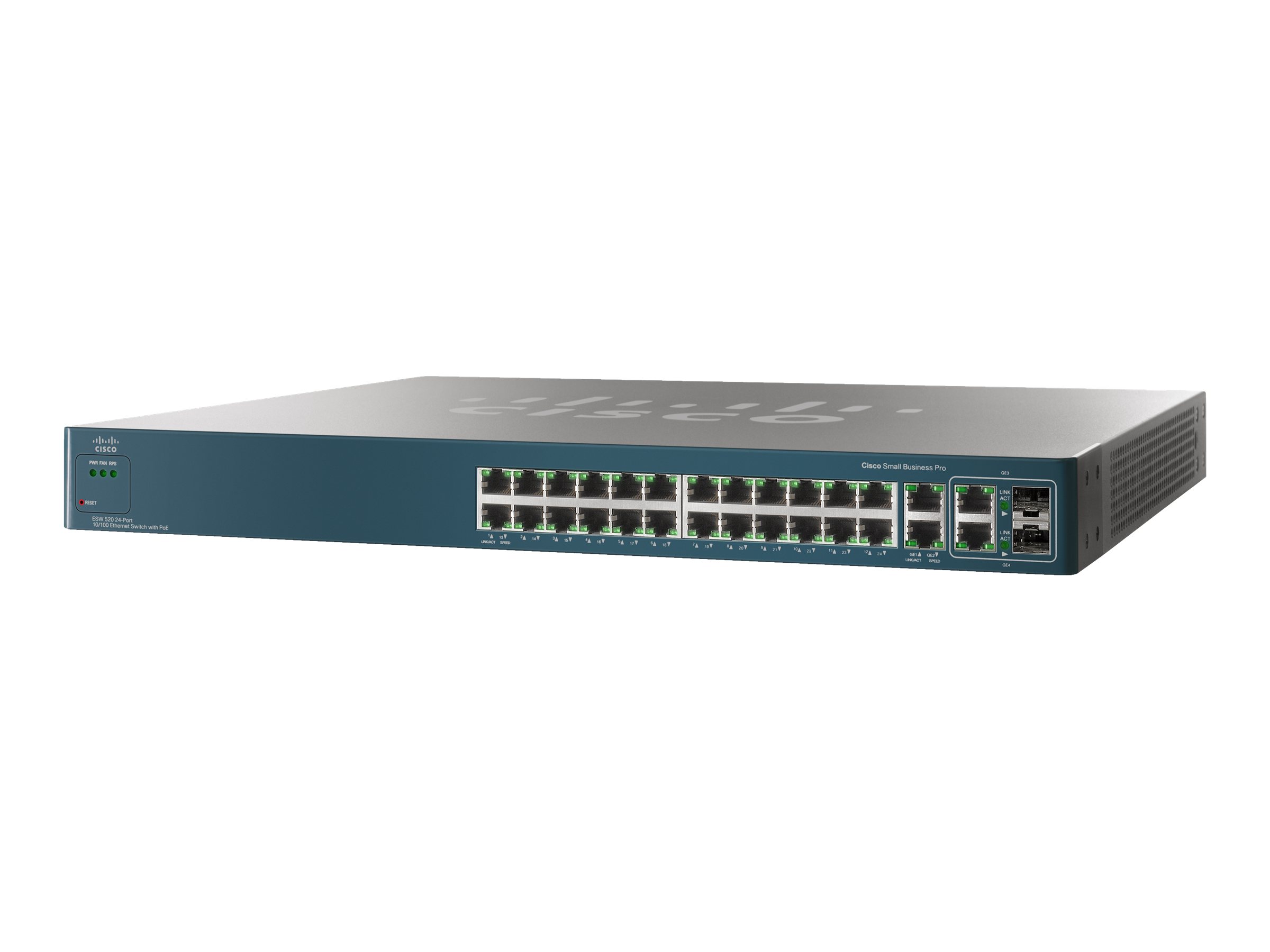 ESW-520-24P-K9 - Cisco Small Business Pro ESW-520-24P - Switch - managed - 24 x 10/100 (PoE)