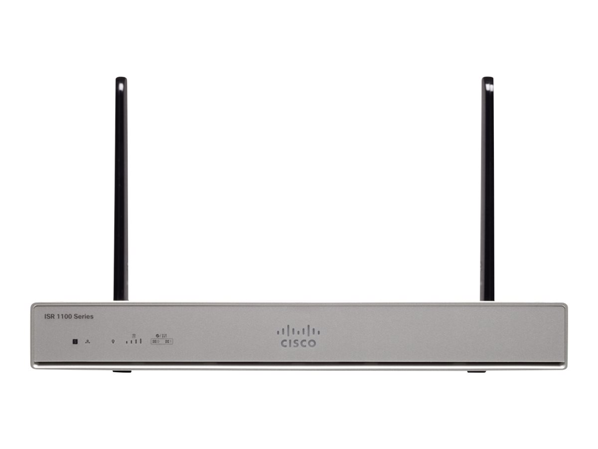 C1111-8PLTEEA - Router Cisco ISR 1111, 8 puertos Gigabit Ethernet, LTE Advanced, Multi-WAN, VPN, cortafuegos