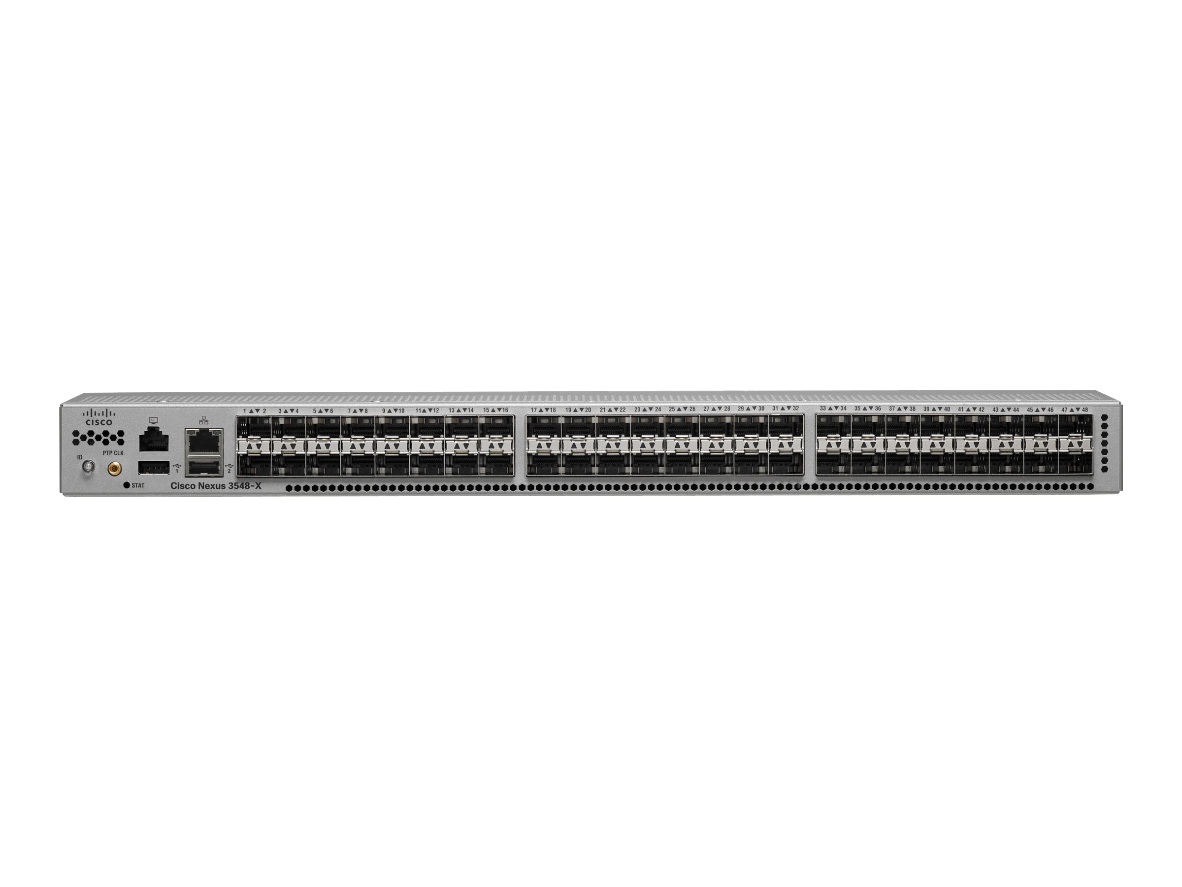 N3K-C3548P-XL - Cisco Nexus 3548 Switch, L3, 48 x 1/10 Gigabit SFP+