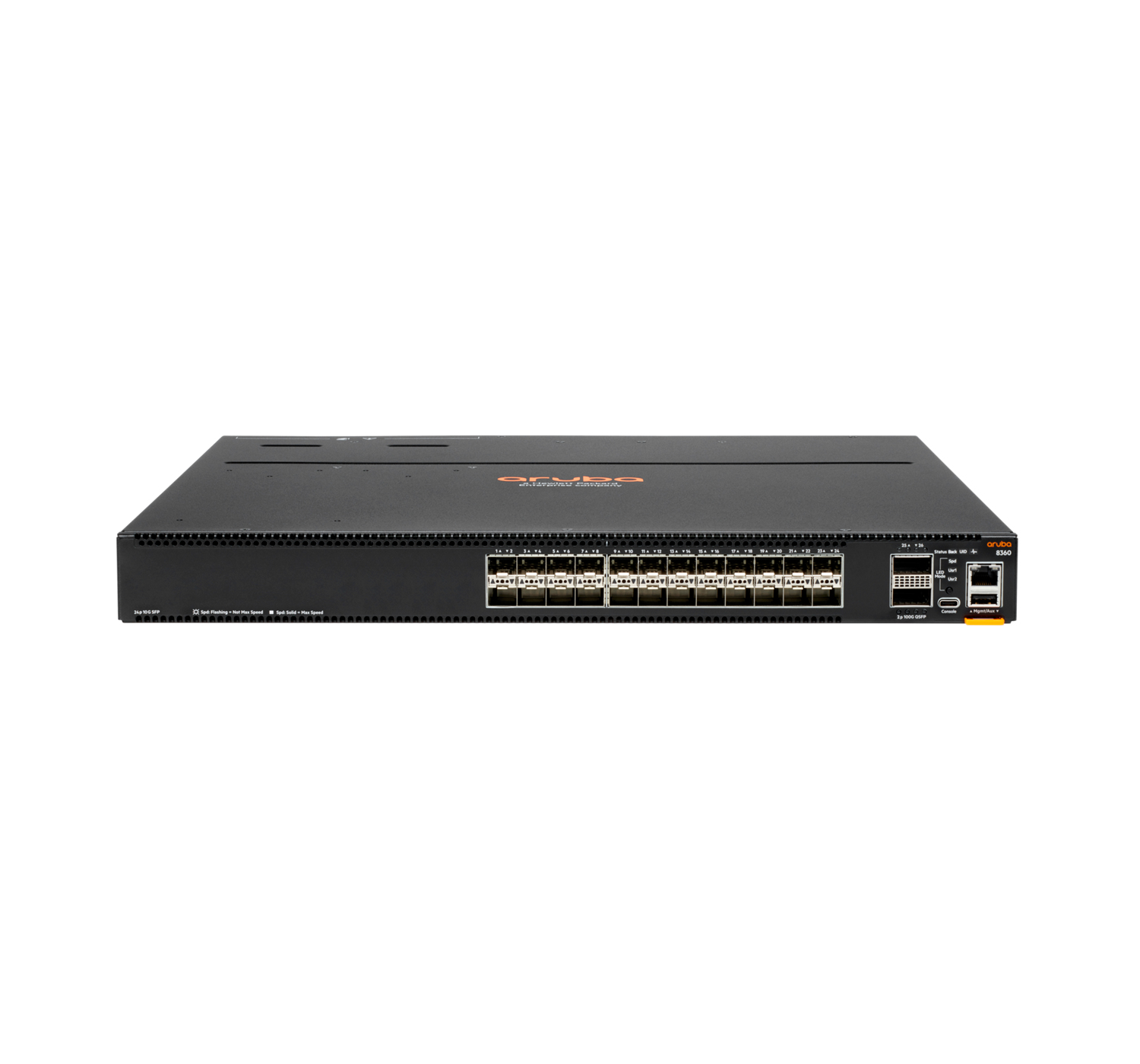 JL710A - HPE Aruba CX 8360-24XF2C - Switch - L3 - managed