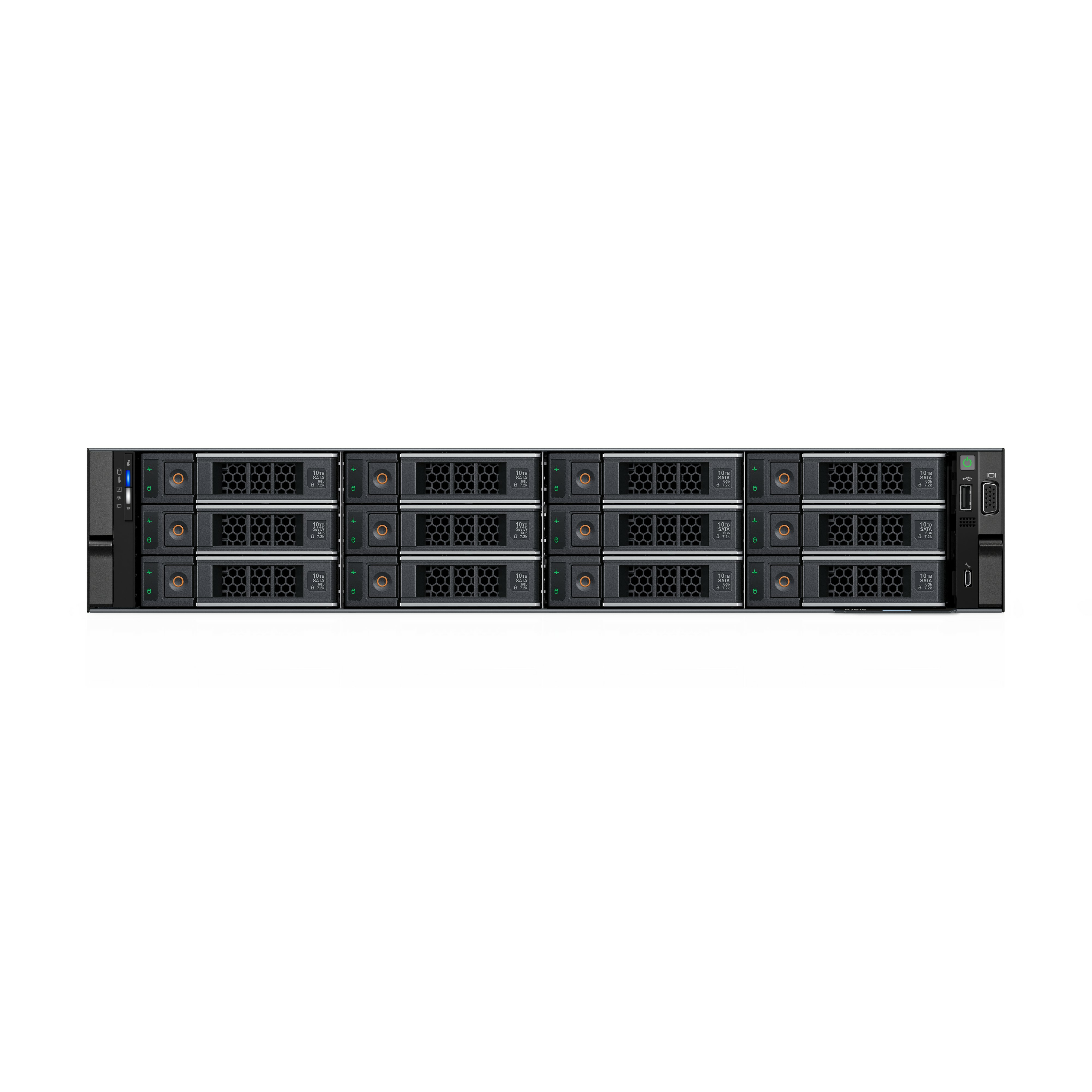 N57GK - Dell PowerEdge R7615 - Server - Rack-mounted - 2U - Single-socket - 1 x EPYC 9254 / 2.9 GHz - 32 GB RAM - SAS - Hot-swap 8.9 cm (3.5")
