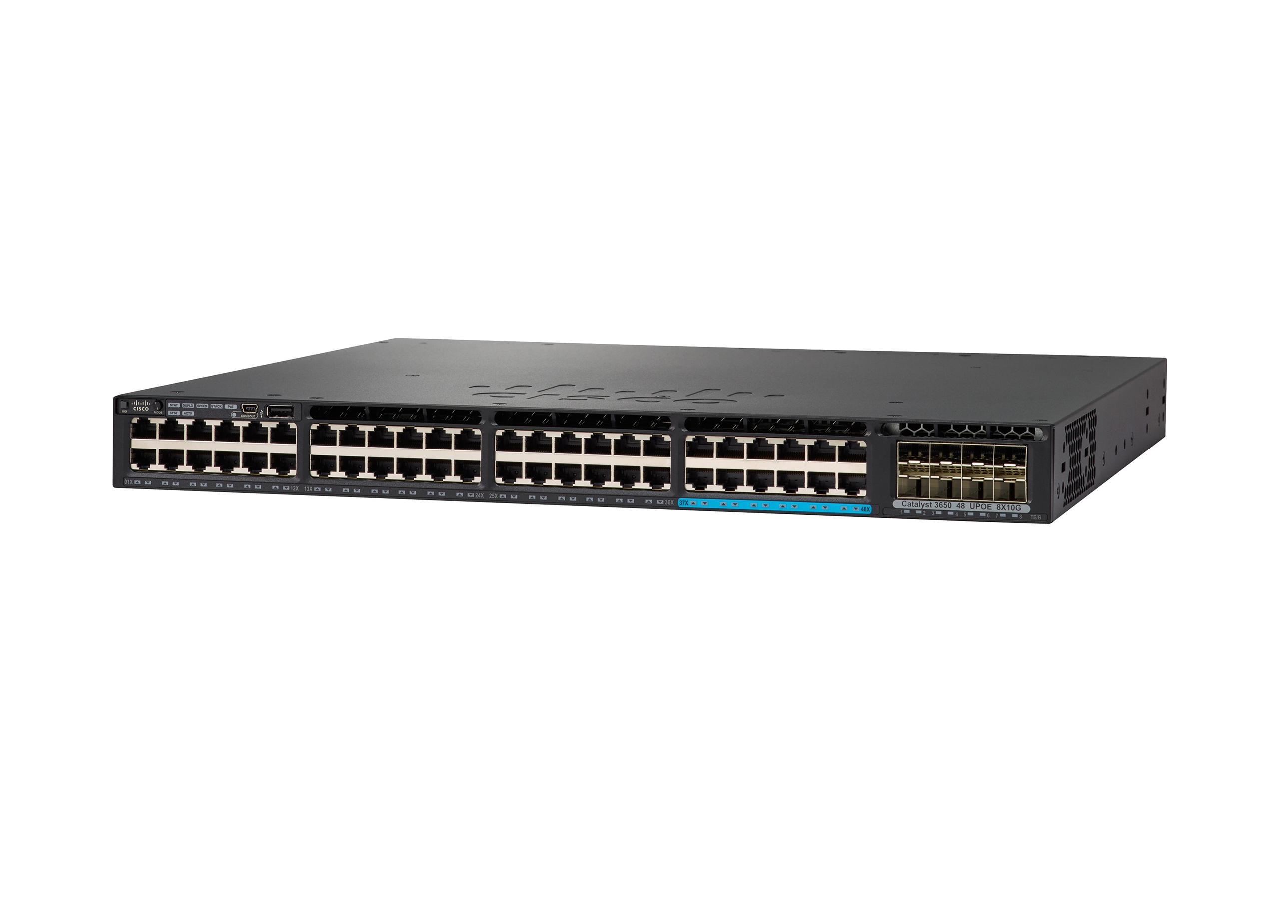 WS-C3650-8X24PD-S - Cisco Catalyst Switch L3 Managed 16x 10/100/1000 (UPOE)